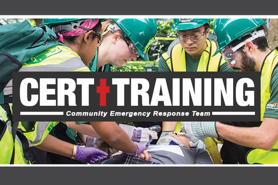 CERT Training Registration for Fall Semester is Open 