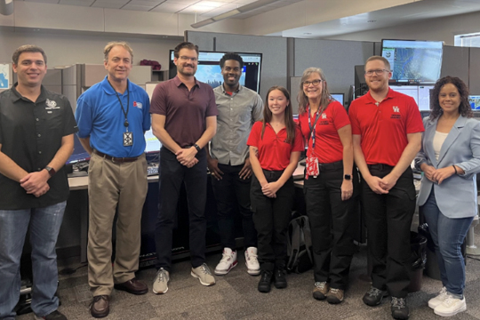 OEM Visits the National Weather Service