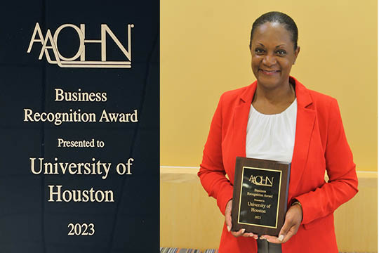 UH Wins National Business Award for Occupational Health Initiatives