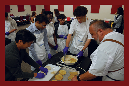 Teaching Kitchen Serves Learning with Fresh Food Fun