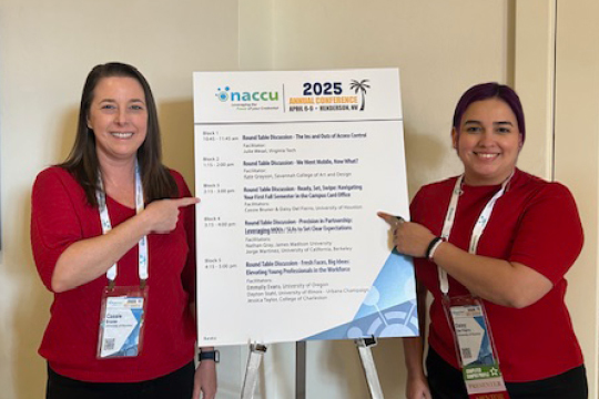 Cougar Card Services Team Attends NACCU Conference