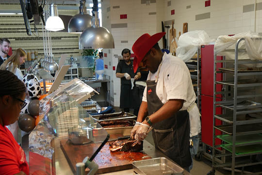 UH Dining Services Celebrates Go Texan Day