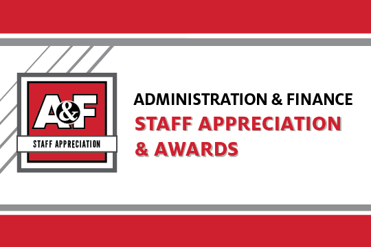 A&F Staff Appreciation Event Reminder