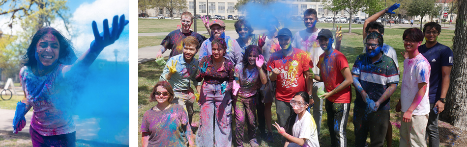 UH Dining Holi Festival