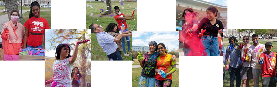 UH Dining Holi Festival