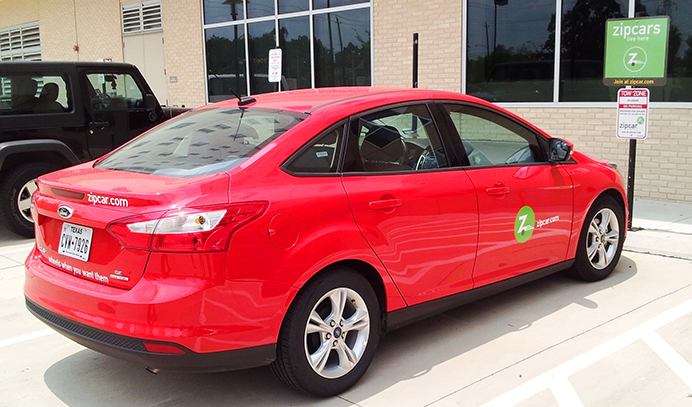 UH partners with Zipcar to offer car sharing on campus 