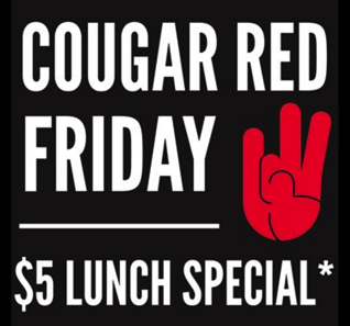 red friday discount in dining halls