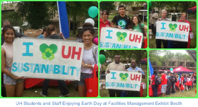 Facilities Management loves UH Earth Day