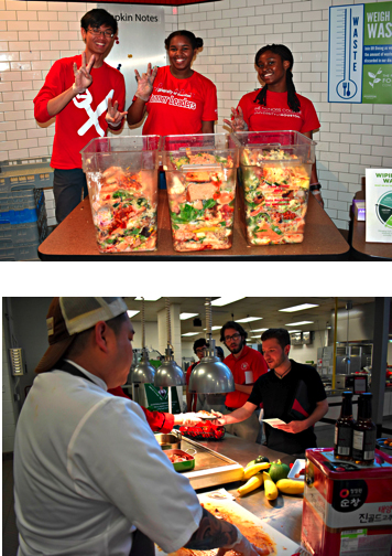 Campus dining halls stay busy with Earth Week activities