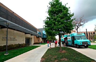 Food trucks located at Valenti School of Communication