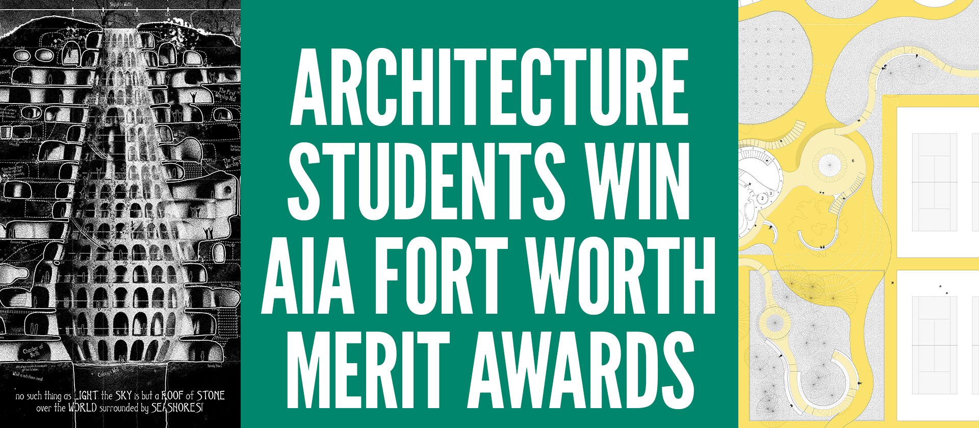 Hines College Architecture Students Win AIA Fort Worth Merit Awards