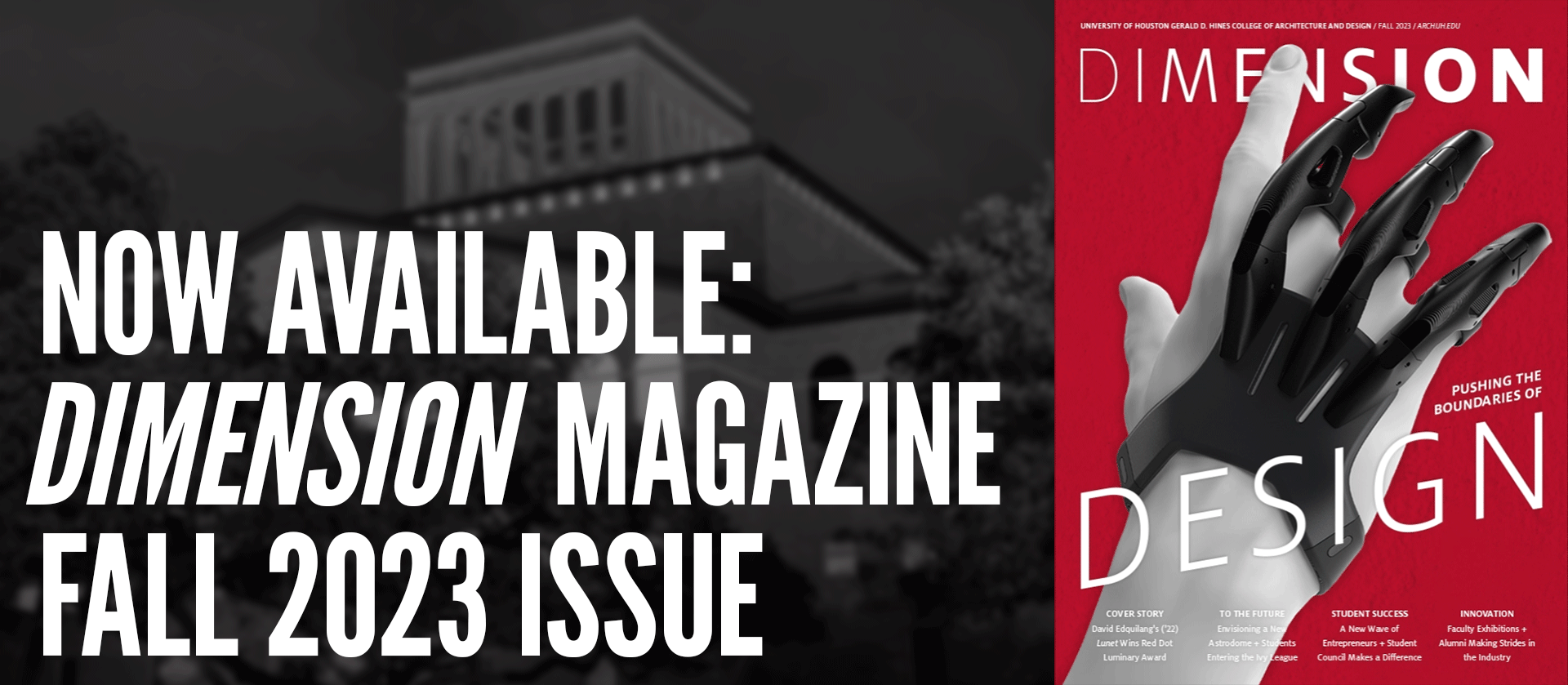 DIMENSION Magazine - Fall 2023
