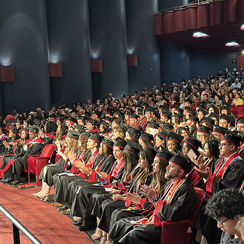 Commencement at Cullen Performance Hall
