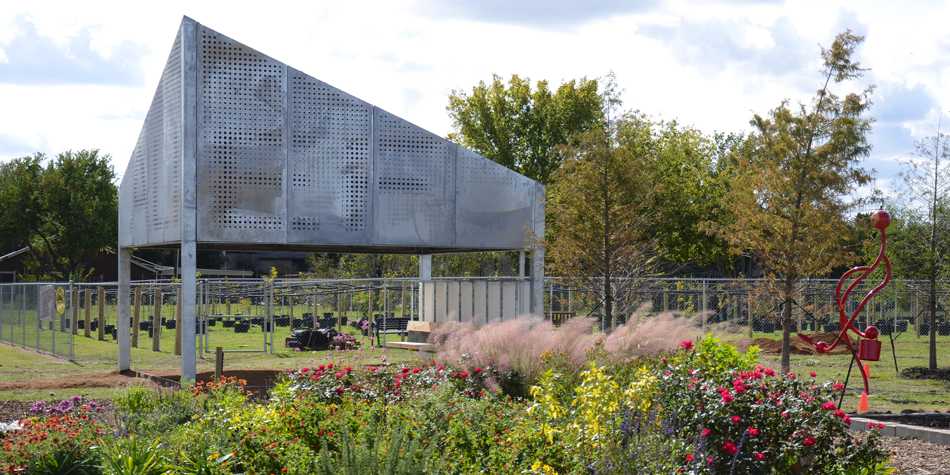 Patrick Peters • ARCH 6601/6602 • Graduate Design Build Studio • Butterfly Pavilion