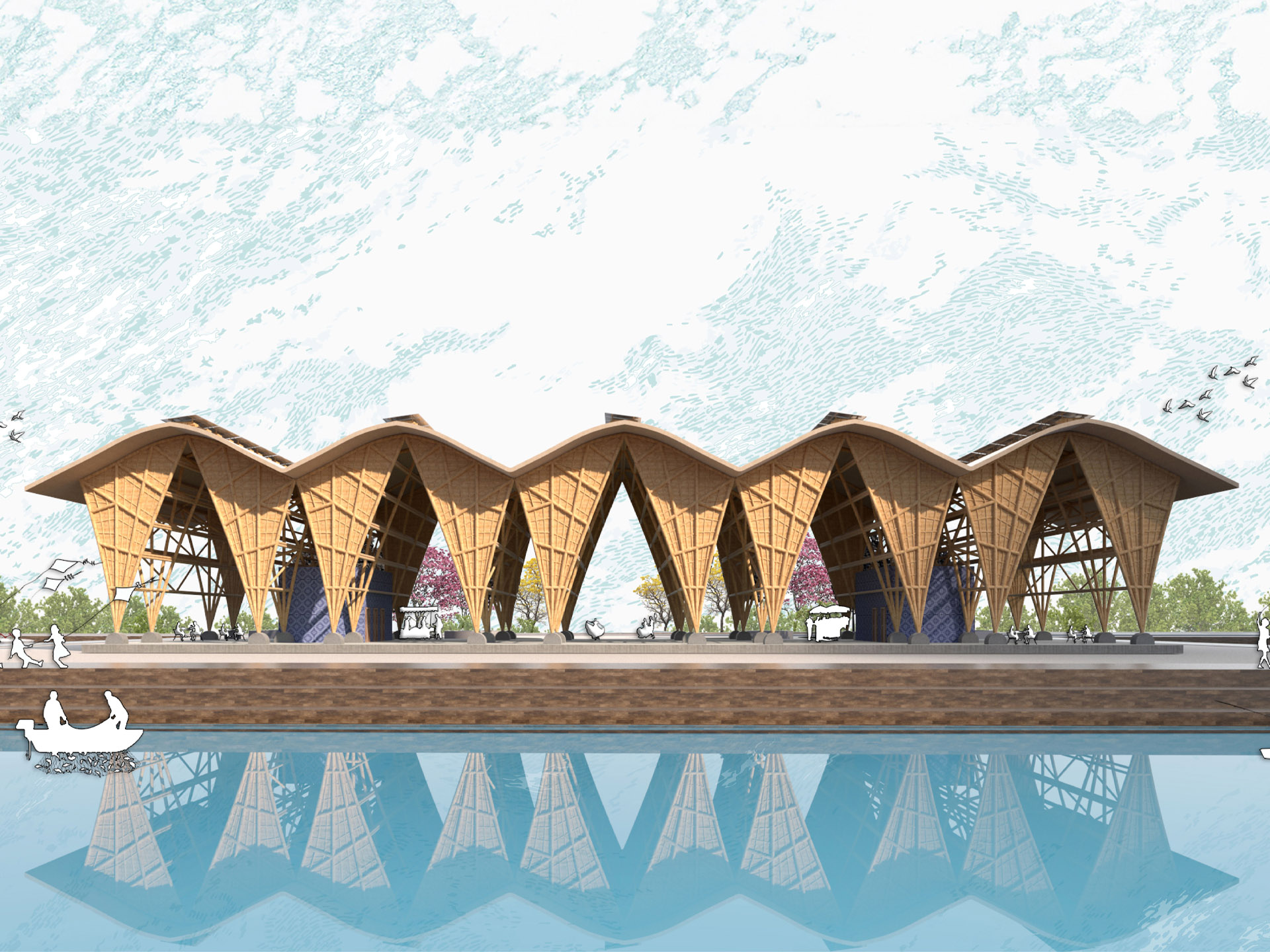 An image of the ECO-BAQ project by Nathalia Lewis