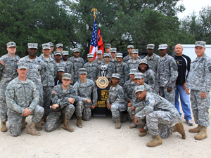 The UH ROTC Ranger Challenge team