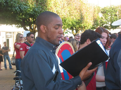Princeton Miles at the festival's closing concert