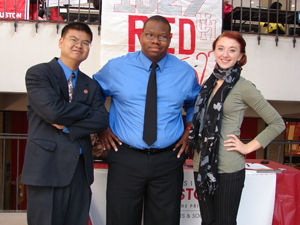 CLASS COOGS: History Senior Mike Nguyen, English Senior Ryan Johnson, Creative Writing Freshman Kate Rash