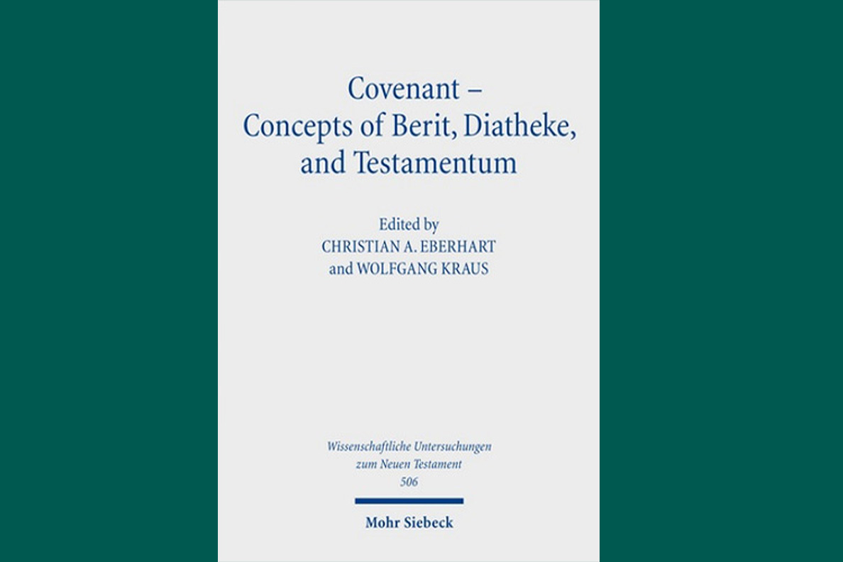 Congratulations!  Dr. Christian Eberhart has published a co-edited volume on ancient religious ideas of Covenant