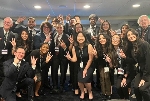 Valenti Team Wins Second Place in National Advertising Competition
