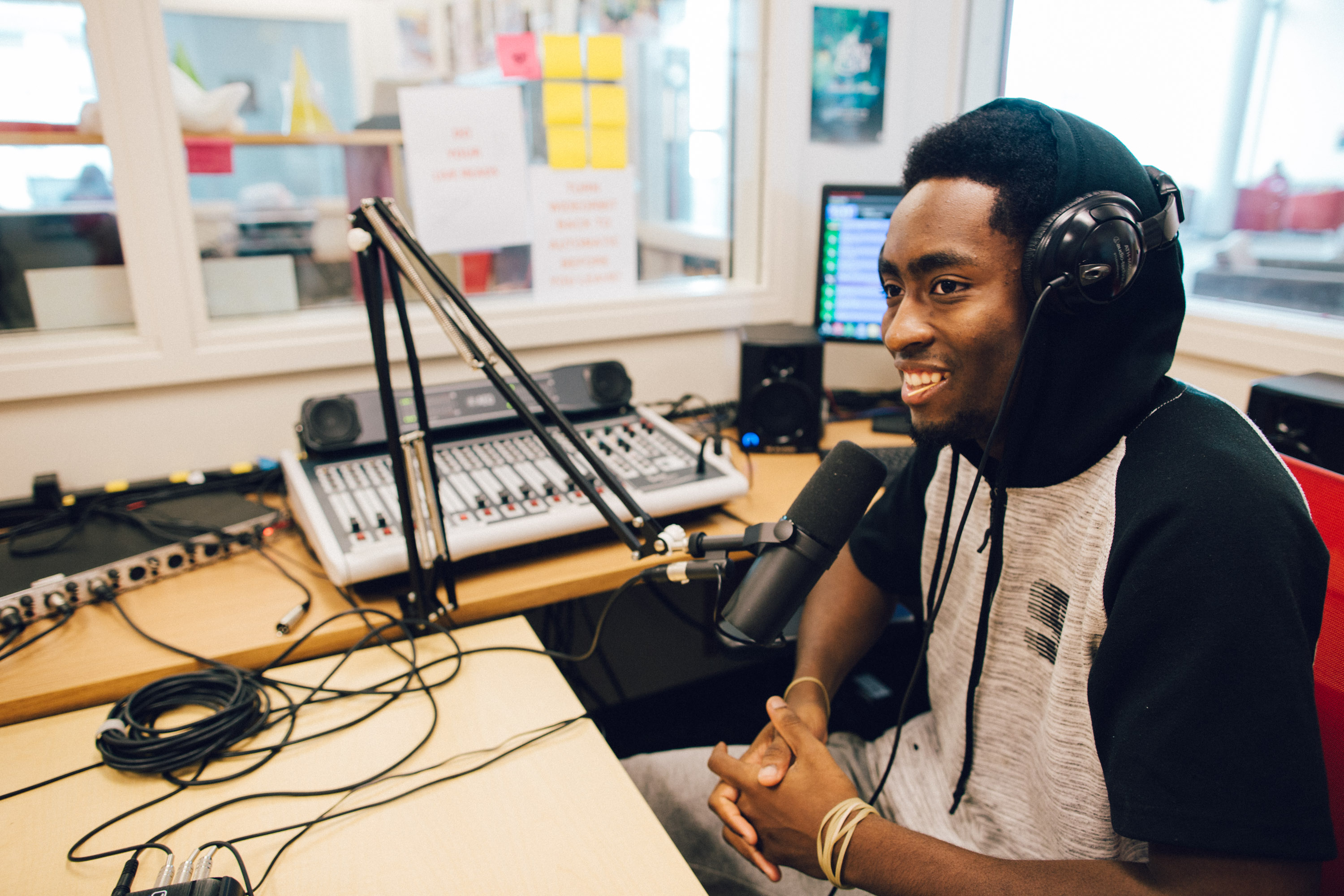 Why choose us? Student in media production