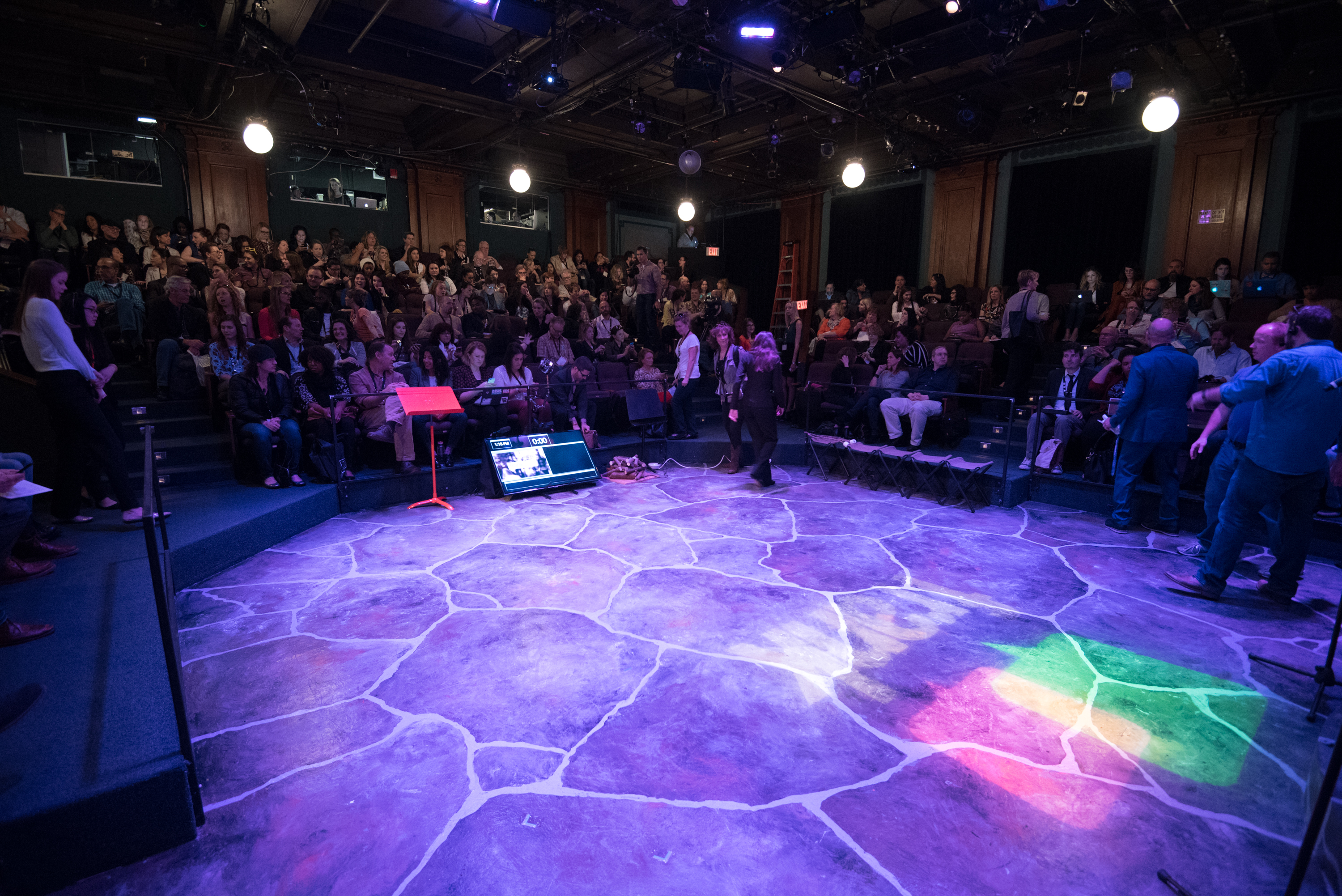 Photo from onstage at the frank 2018 conference.