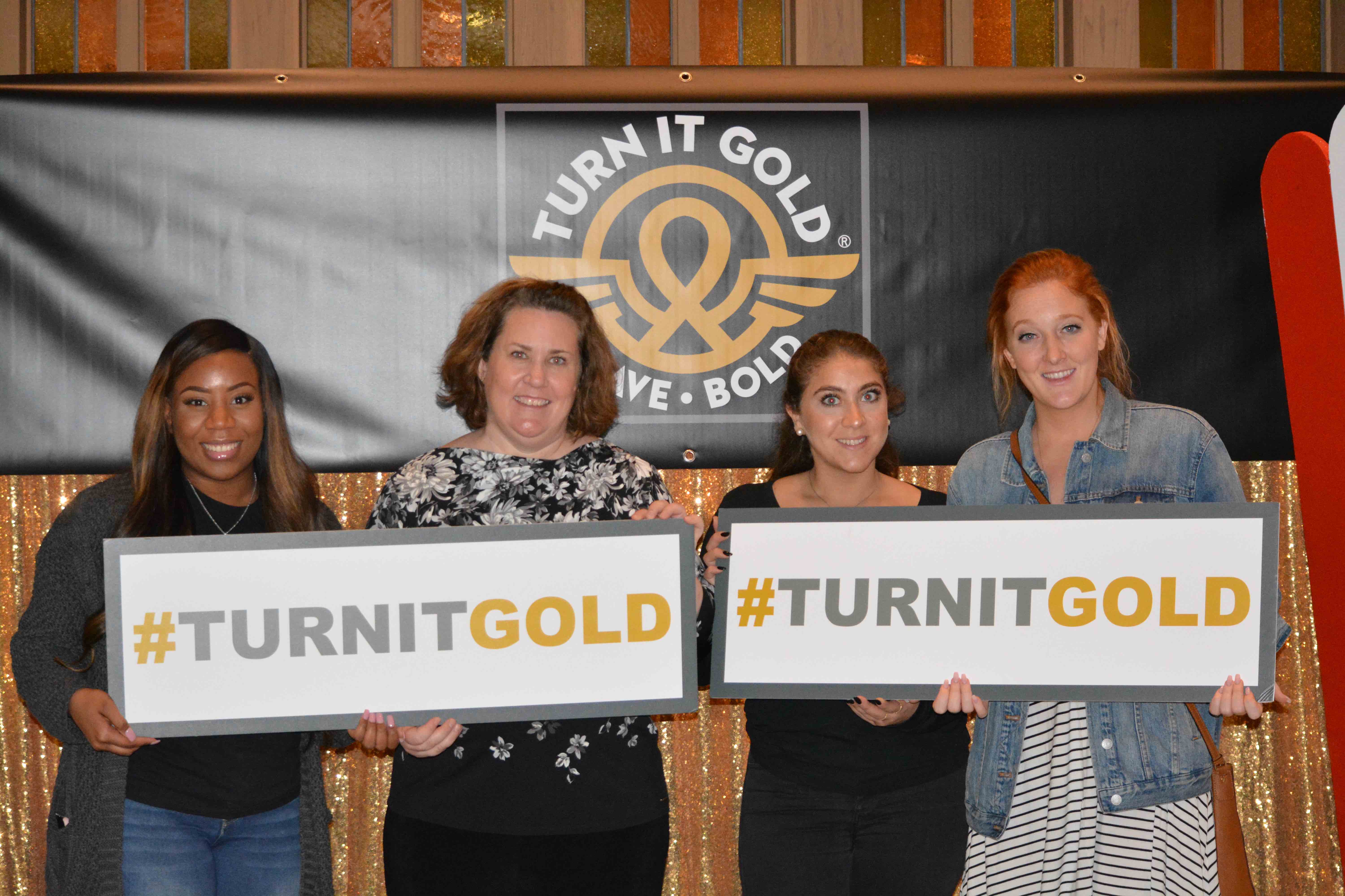 Turn it Gold group photo