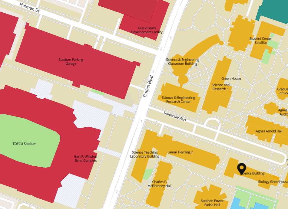 UH Campus Map