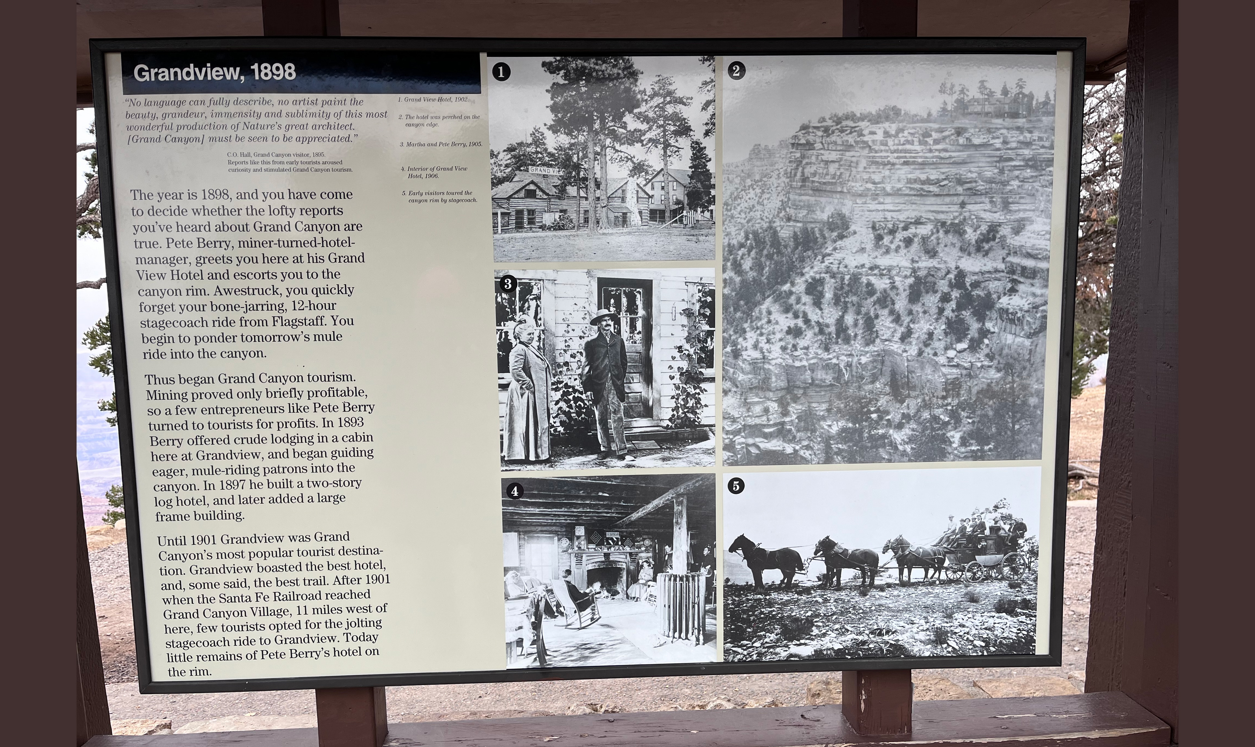 Historical sign