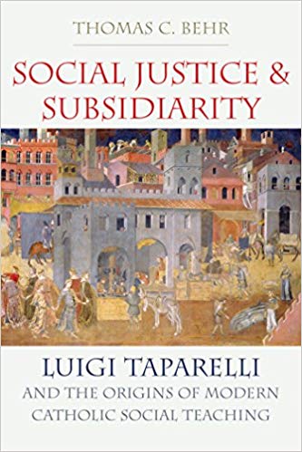 Book Cover: Social Justice & Subsidiarity