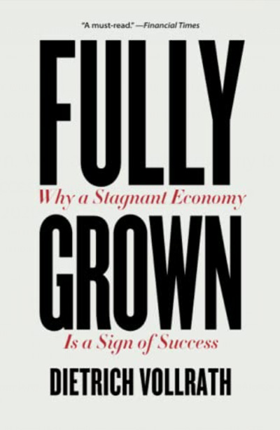 Fully Grown: Why a Stagnant Economy Is a Sign of Success