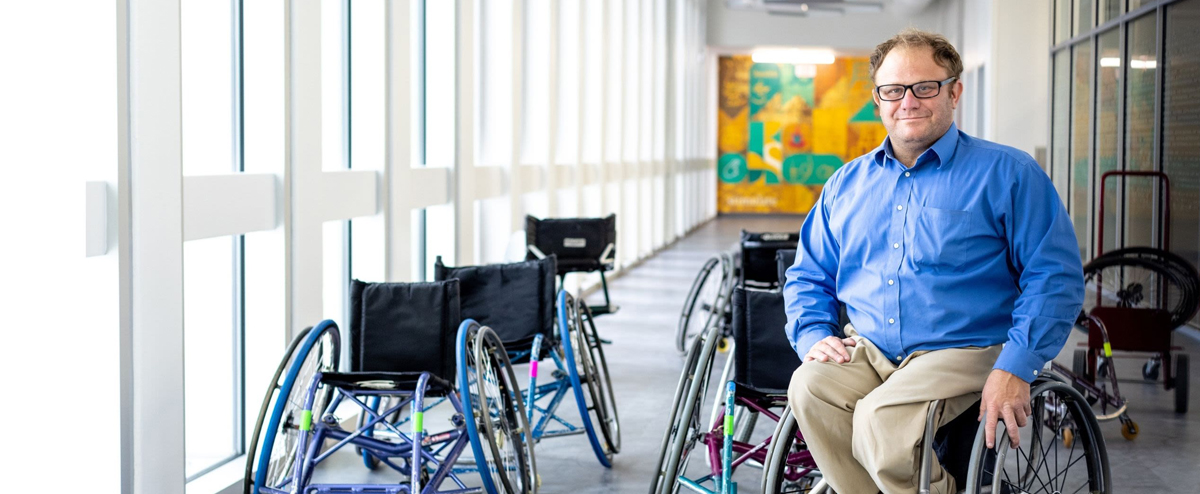 UH Adaptive Athletics students, led by Dr. Michael Cottingham, refurbish 40 disability sport wheelchairs for athletes in Bangladesh. 