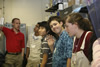 Duke TIP Scholar Weekend students in the wet lab