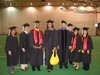 HHP graduates with Dr. Layne - Graduation Day, 16th Dec 2007 