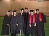  HHP graduates with Dr. Layne - Graduation Day, 16th Dec 2007