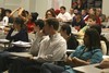 Audience at the Graduate Student Research Day