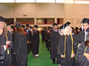 Students waiting for the ceremony to begin