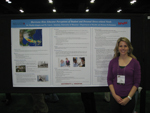 Dr. Lisa Alastuey at the 2008 AAHPERD National Convention with her poster