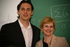 Doctoral students Marius Dettmer and Penny Wilson