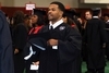  An HHP student at Commencement 2009