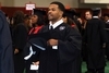  An HHP student at Commencement 2009