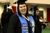  An HHP student at Commencement 2009