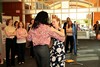 Raul Orland Edward and Dr. Rebecca Lee demonstrating the salsa