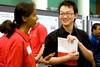 Roopa Srinivasaiah with her mentor Dr. Liu