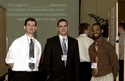 (Left to Right) HHP grad students John Ward, Guillaume Spielmann and Jerald Rector at TACSM 2010
