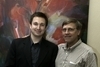 Dr. Paloski with Vladimir Ivkovic who won the Overall Graduate Excellence Award for 2010
