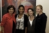 Jensiné Norman (second from left) with Dr. Olvera and colleagues from BOUNCE