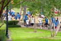 Participants at the Great Strides Walk  