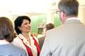 UH president Dr. Khator with HHP chair Dr. Layne at the reception 