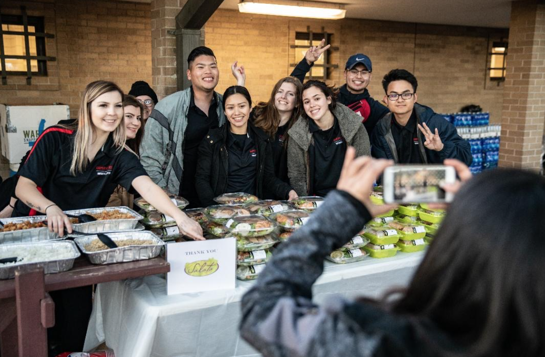 Lunch time! Cougar Open 2020